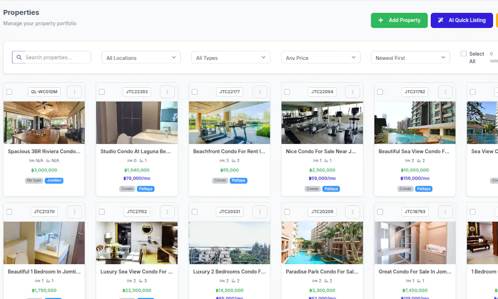 Property Management Dashboard